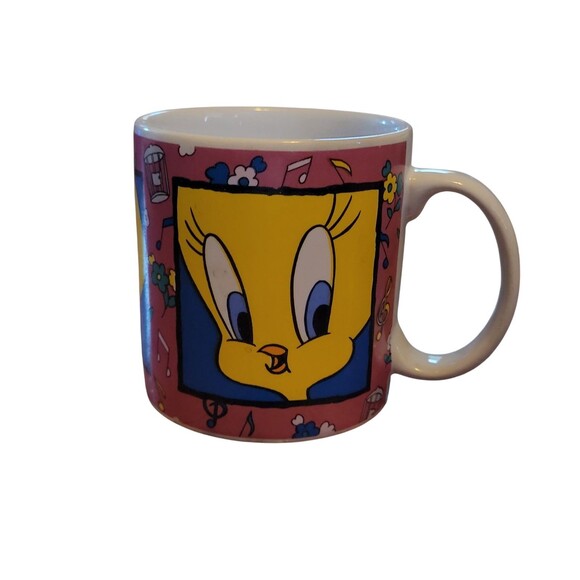 Vintage 1993 Tweety Bird Sakura  Coffee Mug/Teacup, Warner Bros Looney Tunes - Picture 2 of 6